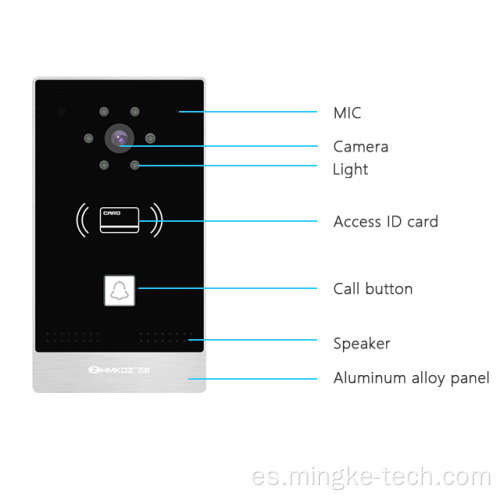 Villa Family Video Telephone Intercom System Support Customize